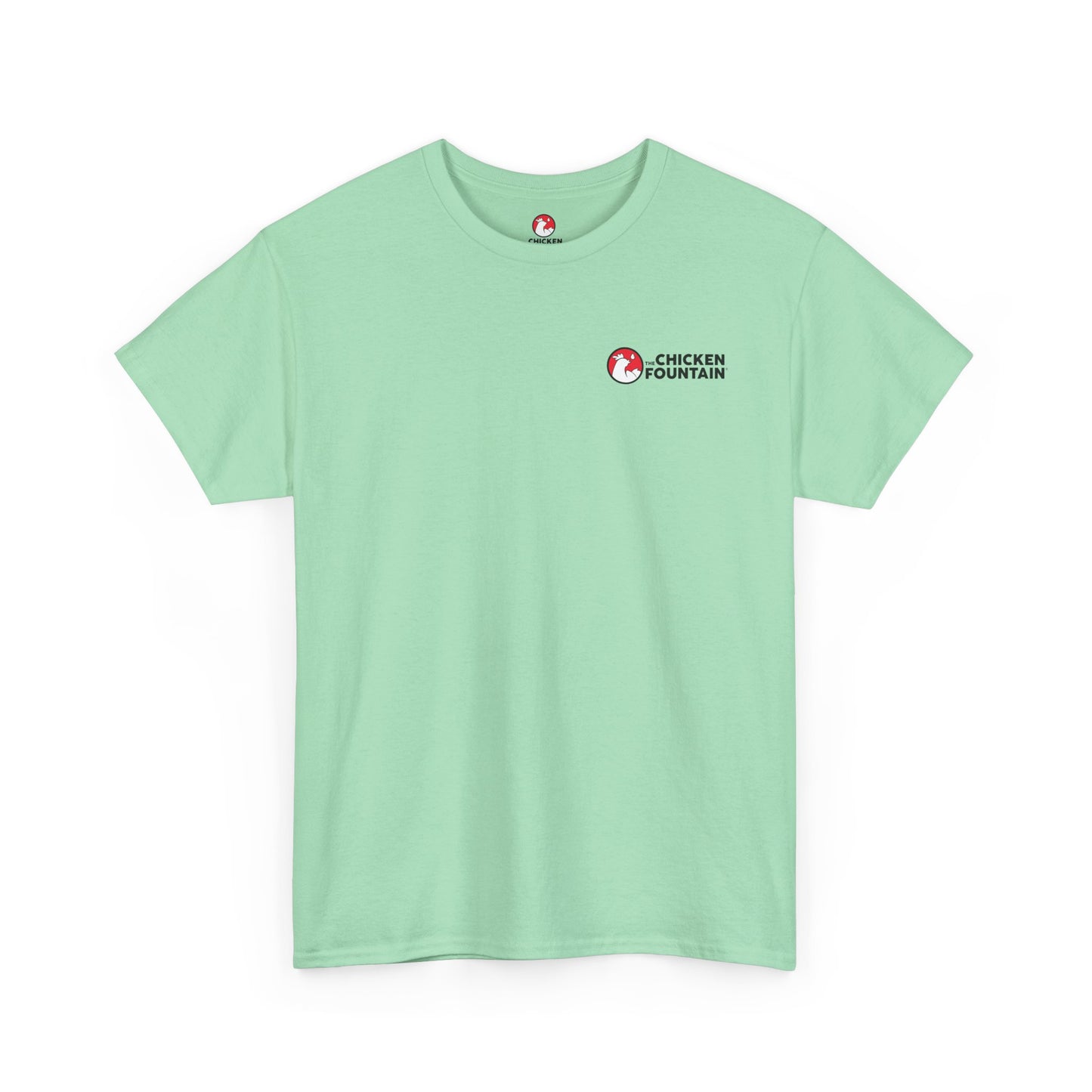 The Chicken Fountain® Back Badge Logo Tee