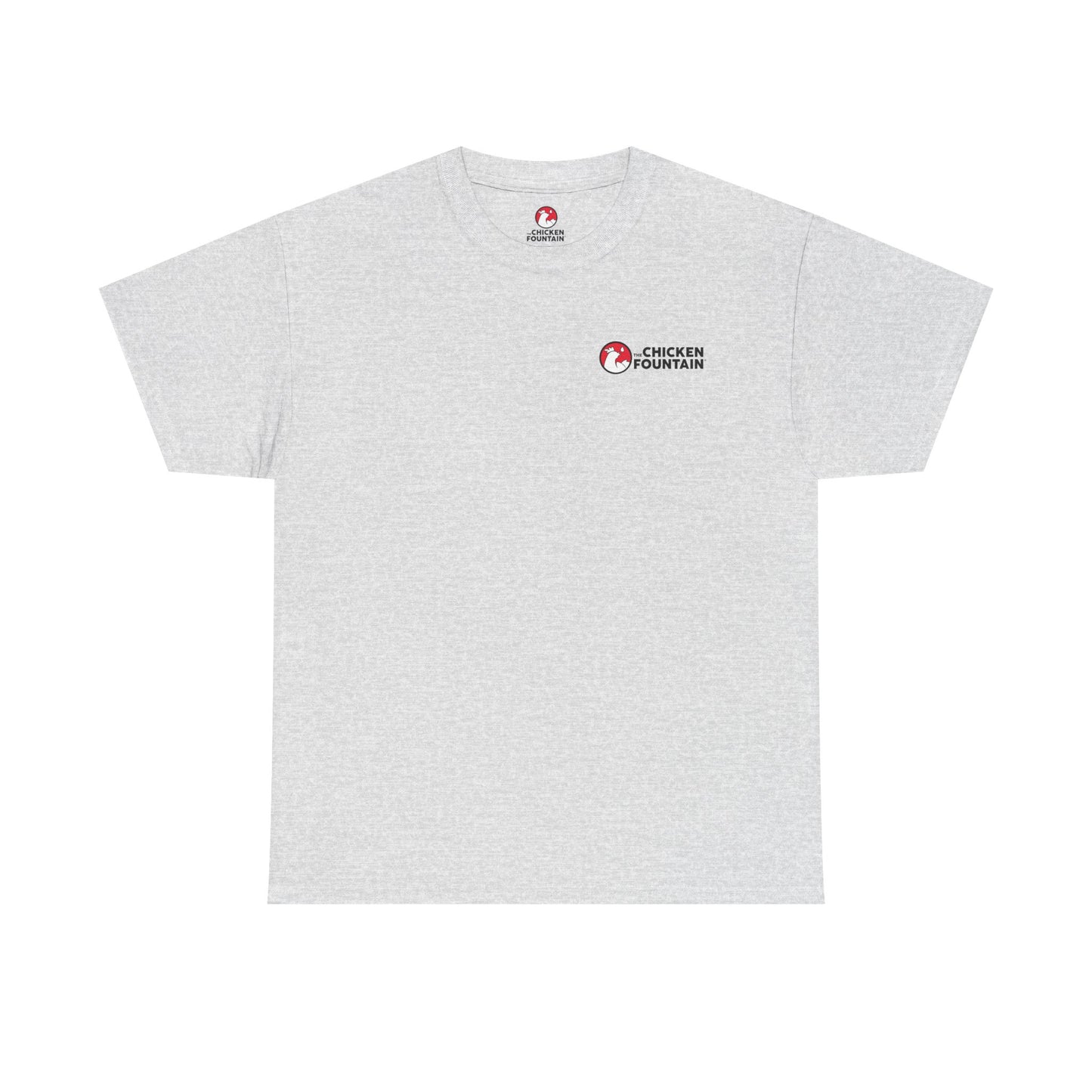 The Chicken Fountain® Back Badge Logo Tee