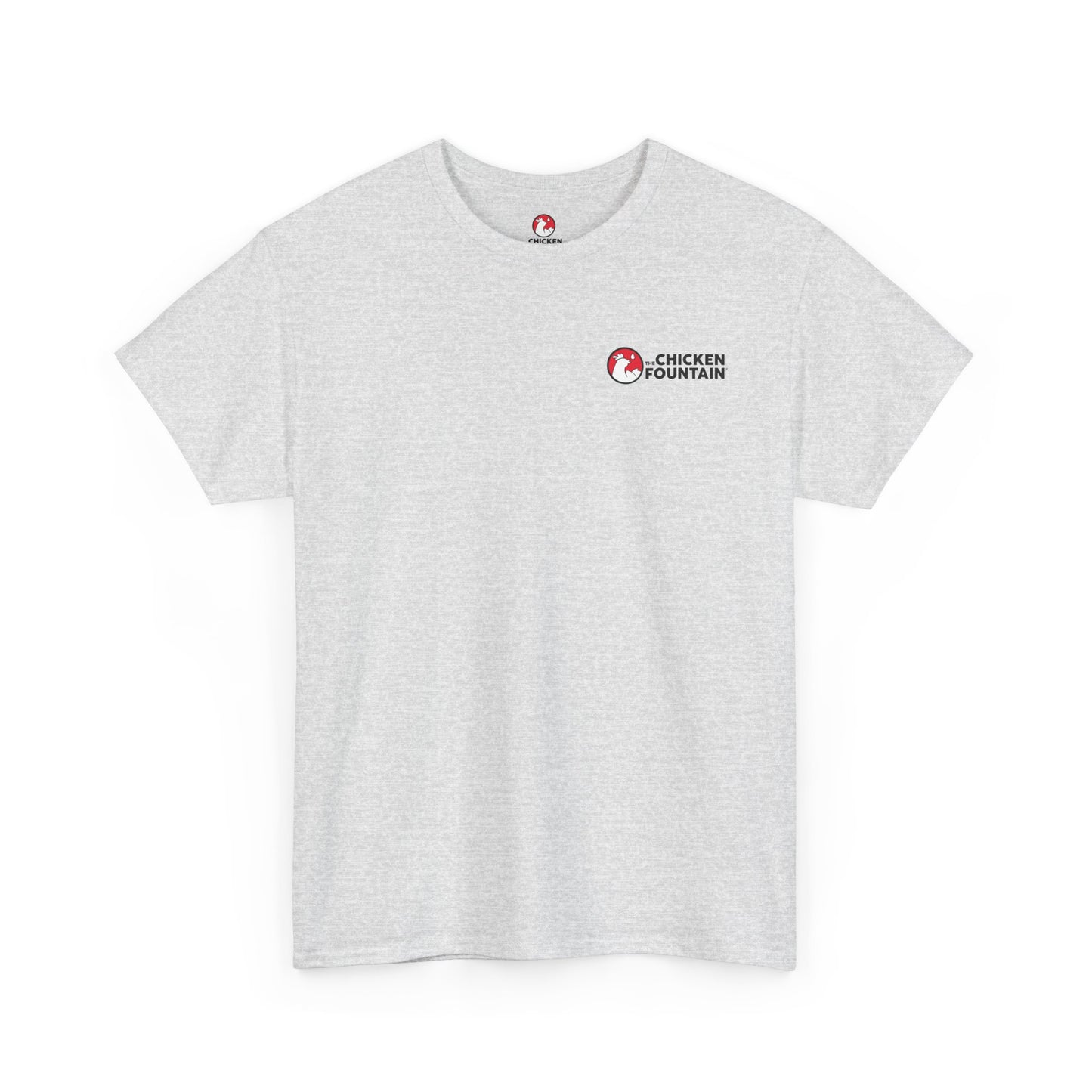 The Chicken Fountain® Back Badge Logo Tee