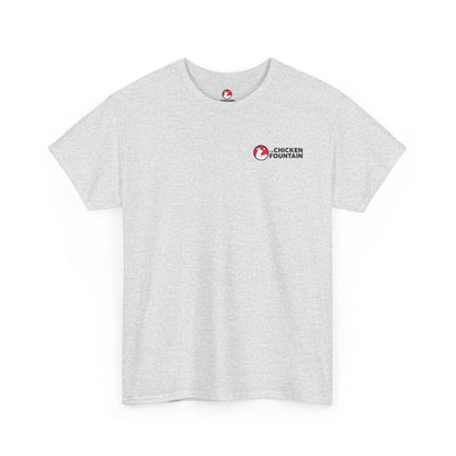 The Chicken Fountain® Back Badge Logo Tee