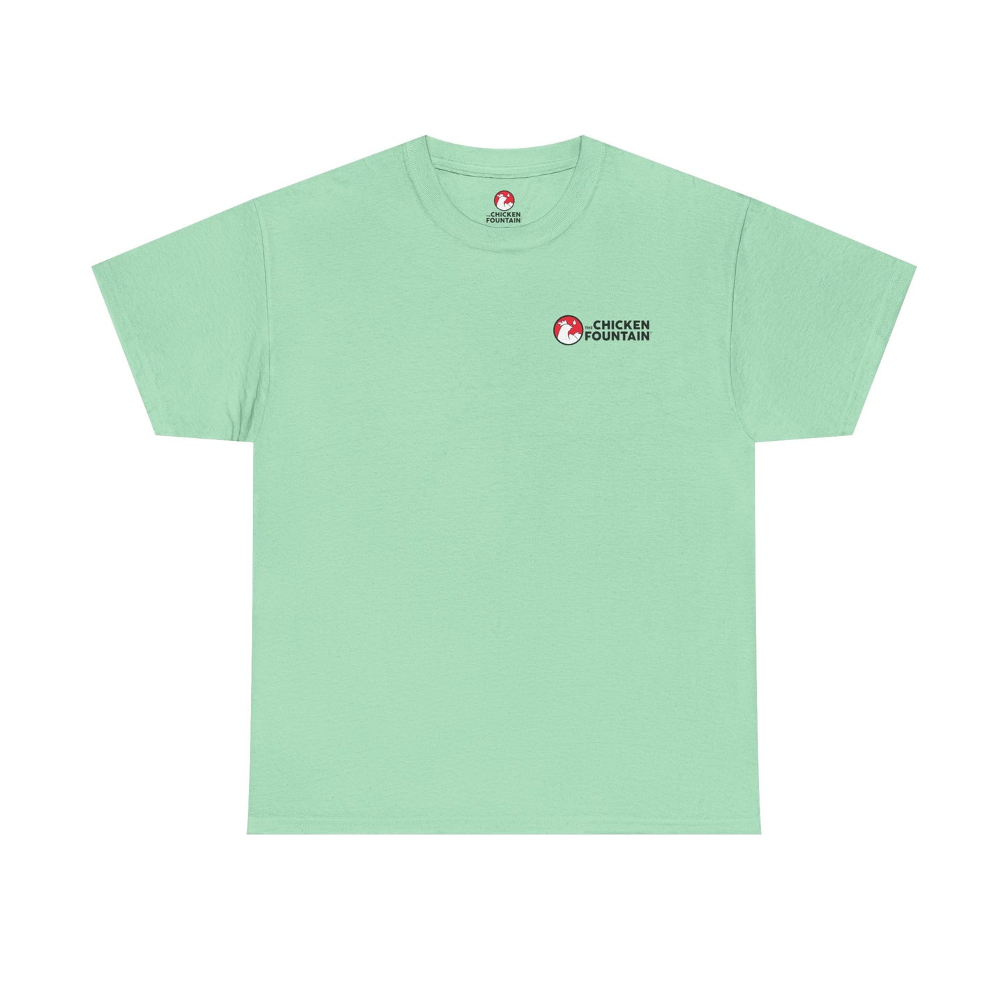 The Chicken Fountain® Back Badge Logo Tee